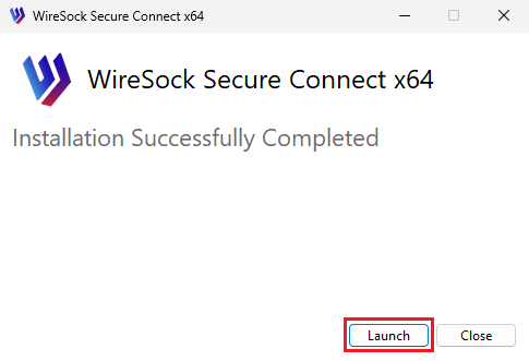 Finish the installation